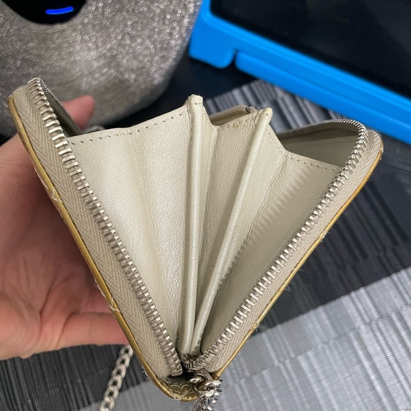 Chanel long wallet with free chain & COA - Picture 9 of 11